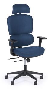 Krzesło biurowe JONES, niebieski