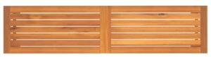 Ławka ogrodowa, 150x35x45 cm, lite drewno akacjowe