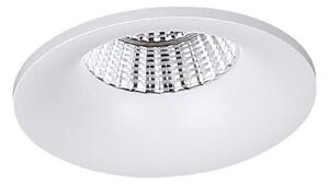 Podtynkowa lampa okrągła H0096 wpust LED 8W 3000K białe kuchenne