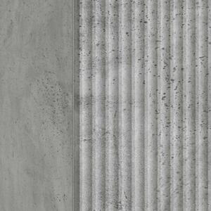 Szafka nocna 2 szt. betonowy szary 43 x 34,5 x 50 cm