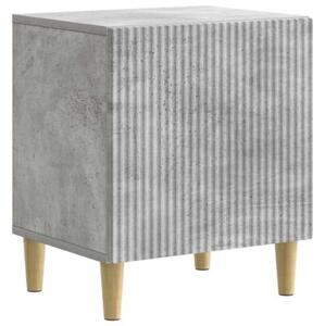 Szafka nocna 2 szt. betonowy szary 43 x 34,5 x 50 cm