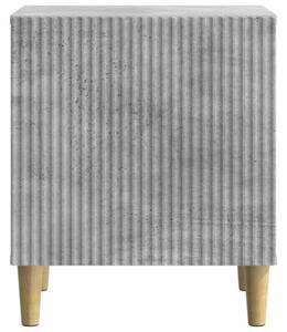 Szafka nocna 2 szt. betonowy szary 43 x 34,5 x 50 cm