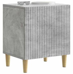 Szafka nocna 2 szt. betonowy szary 43 x 34,5 x 50 cm
