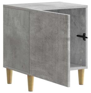 Szafka nocna 2 szt. betonowy szary 43 x 34,5 x 50 cm