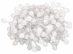 Lampki świąteczne, 40 m, 400 diod LED, zimna biel, 8 funkcji
