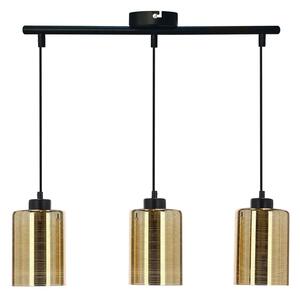 Złota potrójna lampa wisząca - 30X D266 P8-B55