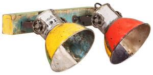 Industrialna lampa ścienna, kolorowa, 45x25 cm, E27