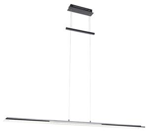 Moderne hanglamp zwart 145 cm dimbaar - Kahan Oswietlenie wewnetrzne