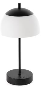 Moderne tafellamp zwart 35 cm opaal glas incl. LED 3-staps dimbaar - Djent Oswietlenie wewnetrzne