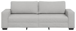 Sofa 3-osobowa, szara chmurowy, 220x77x82 cm, tkaninÄ
