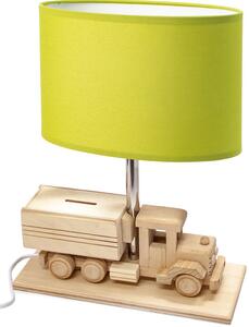 Zielona lampka dla dzieci ze skarbonką - S190-Edvin