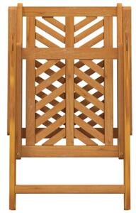 Krzesło ogrodowe 6 szt. brązowy 57 x 72 x 109 cm