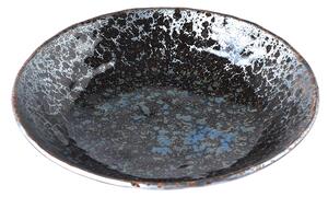 Duża płytka miska Black Pearl 24 cm 1 l MIJ
