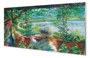 Obraz na szkle Nad wodą - Pierre Auguste Renoir