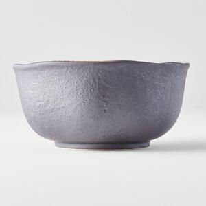 Nieregularna miska Akane Grey 15 cm MIJ