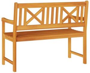 Ławka ogrodowa brązowy 110 x 56 x 90 cm lite drewno akacji