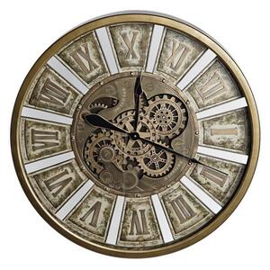 Emaga Zegar Ścienny DKD Home Decor Koła zębate Złoty Żelazo (72 x 8,5 x 72 cm)