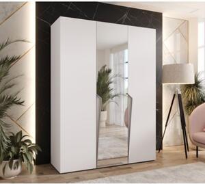 Szafa uchylna otwierana Piano 2 150 wys. 202 cm biaÅy + u. kaszmir