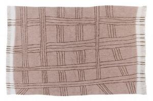Wełniany dywan z krótkim włosem SHUKA Dusty Pink 170x240