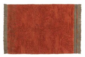 Wełniany dywan z frędzlami NARANGURU 170x240 cm
