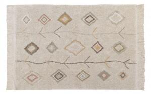 Wytwarzany ręcznie dywan w marokańskie wzory KAAROL Earth
