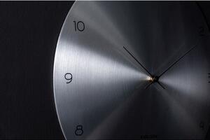 Karlsson 5888SI Designerski zegar ścienny, 40 cm