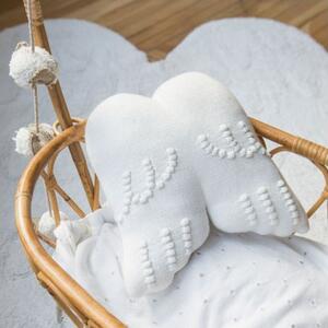 Biała poduszka w kształcie skrzydeł ANGEL WINGS