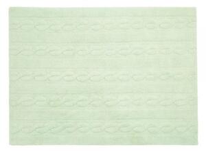 Miękki dywan w kolorze mięty 120x160 cm TRENZAS Soft Mint