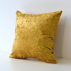 Piękna poduszka dekoracyjna w kolorze miodowego złota Crystal 34