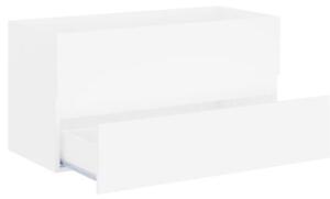 Szafka pod umywalkę, biała, 90x38,5x45 cm