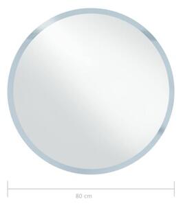 Lustro Åazienkowe z LED, 80 cm