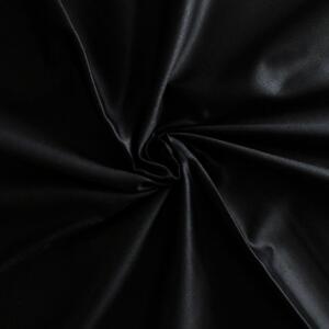 Poszwa satynowa czarna - 140 x 200