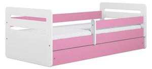Łóżko Tomi 140/80, kolor różowy
