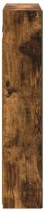Szafka z lustrem do łazienki dąb wędzony 60 x 14,5 x 70 cm