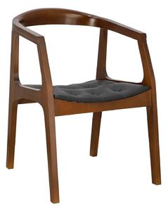 Drewniane krzesło orzech - Morio