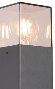 Zewnetrzna Lampa zewnętrzna szara 70cm IP44 z klinem i mufą kablową - Denmark Oswietlenie zewnetrzne