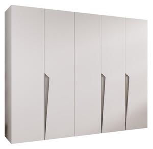 Szafa uchylna otwierana Piano 1 250 wys. 202 cm biaÅy + u. kaszmir