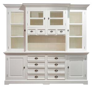 Kredens Brighton 225x45x220cm white