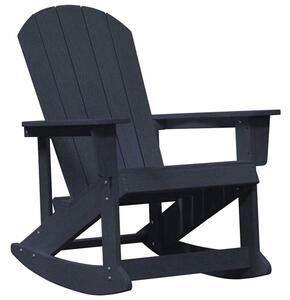Fotel bujany adirondack granatowy 92 x 73,5 x 92 cm hdpe