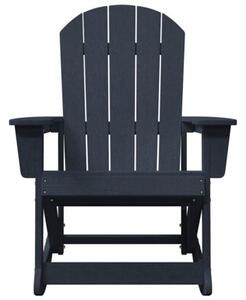 Fotel bujany adirondack granatowy 92 x 73,5 x 92 cm hdpe