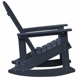 Fotel bujany adirondack granatowy 92 x 73,5 x 92 cm hdpe