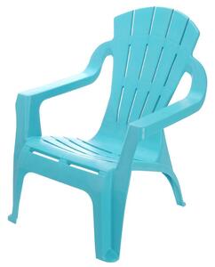 Dziecięce krzesło plastikowe Riga, niebieski, 33 x 44 x 37 cm