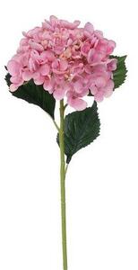 Sztuczna hortensja, wys. 52 cm, różowy