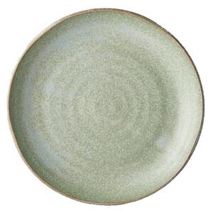 Płytki talerz z nieregularną krawędzią Green Fade MIJ 24 cm