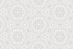 Szara abstrakcja wzór liście kwiaty białe tło Okleina ścienna Szara abstrakcja wzór liście kwiaty białe tło