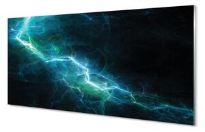 Panel szklany do Kuchni Elektryzująca Głębia Fraktali