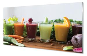 Szklany Panel Warzywno-Owocowe Smoothie