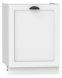Biała szafka kuchenna pod zlewozmywak - Pergio 17X 60 cm