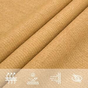 Żagiel przeciwsłoneczny, 160 g/m², piaskowy, 3x4 m, hdpe