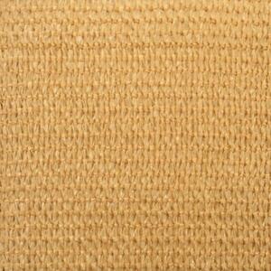 Żagiel przeciwsłoneczny, 160 g/m², piaskowy, 3x4 m, hdpe